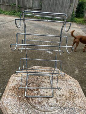 6 Bottle Wine Rack 15in
